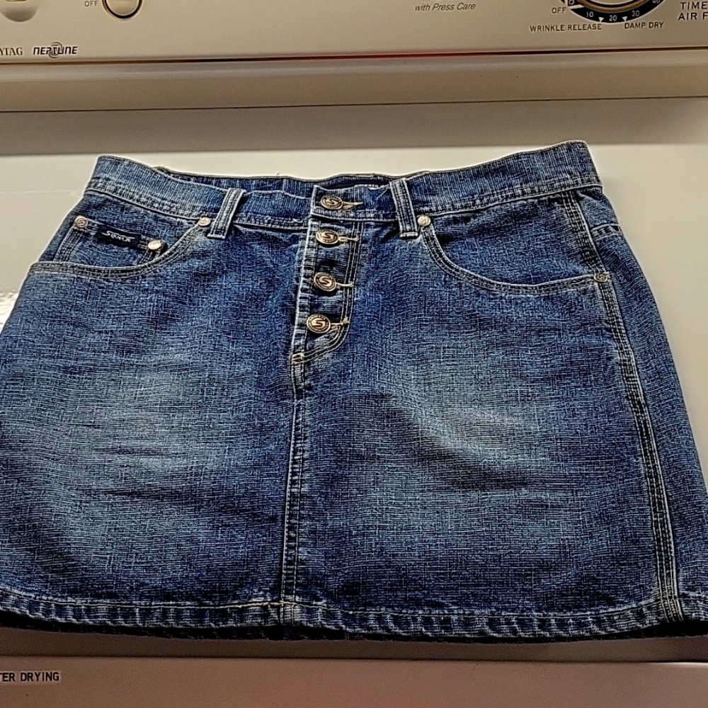 Denim skirt